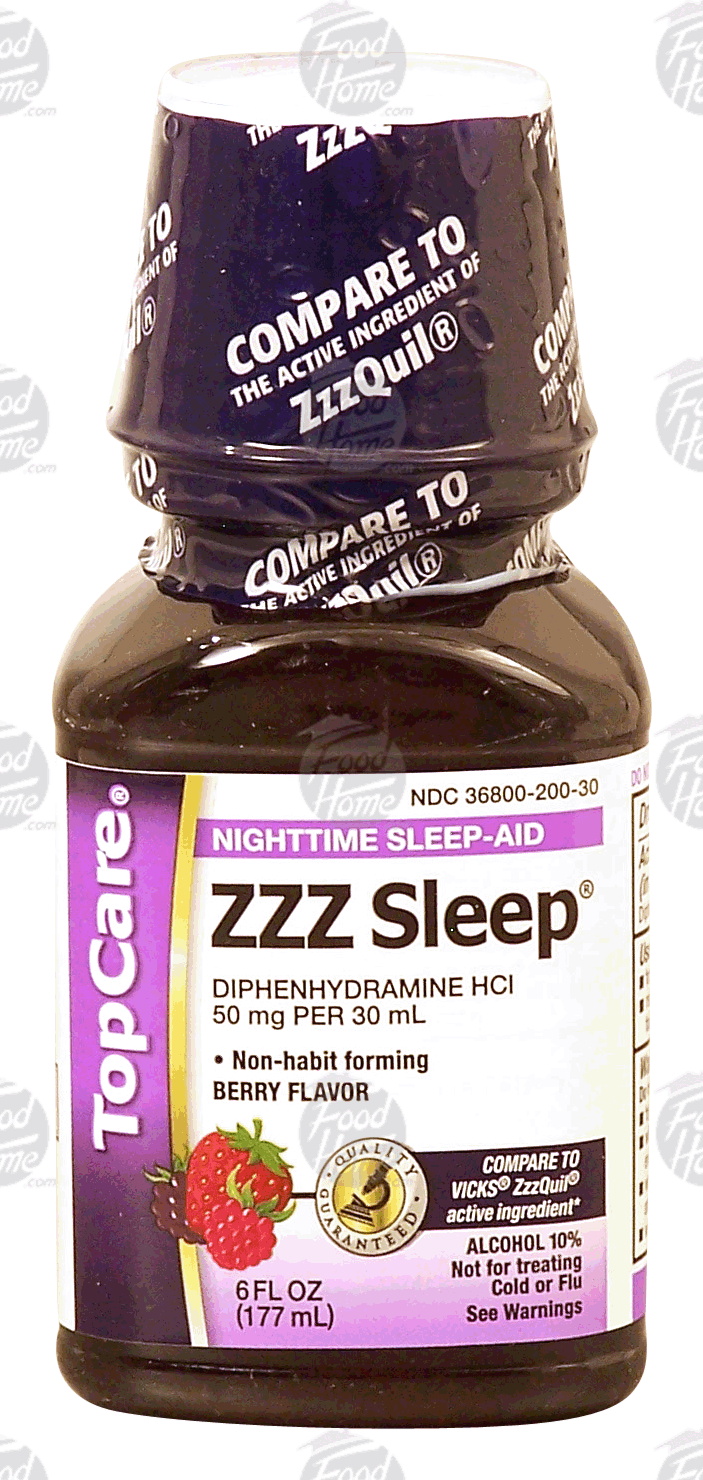 Top Care ZZZ Sleep nighttime sleep-aid, berry flavor Full-Size Picture